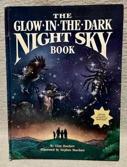 1988 The Glow in the Dark Night Sky Random House Children’s Book HC Astronomy