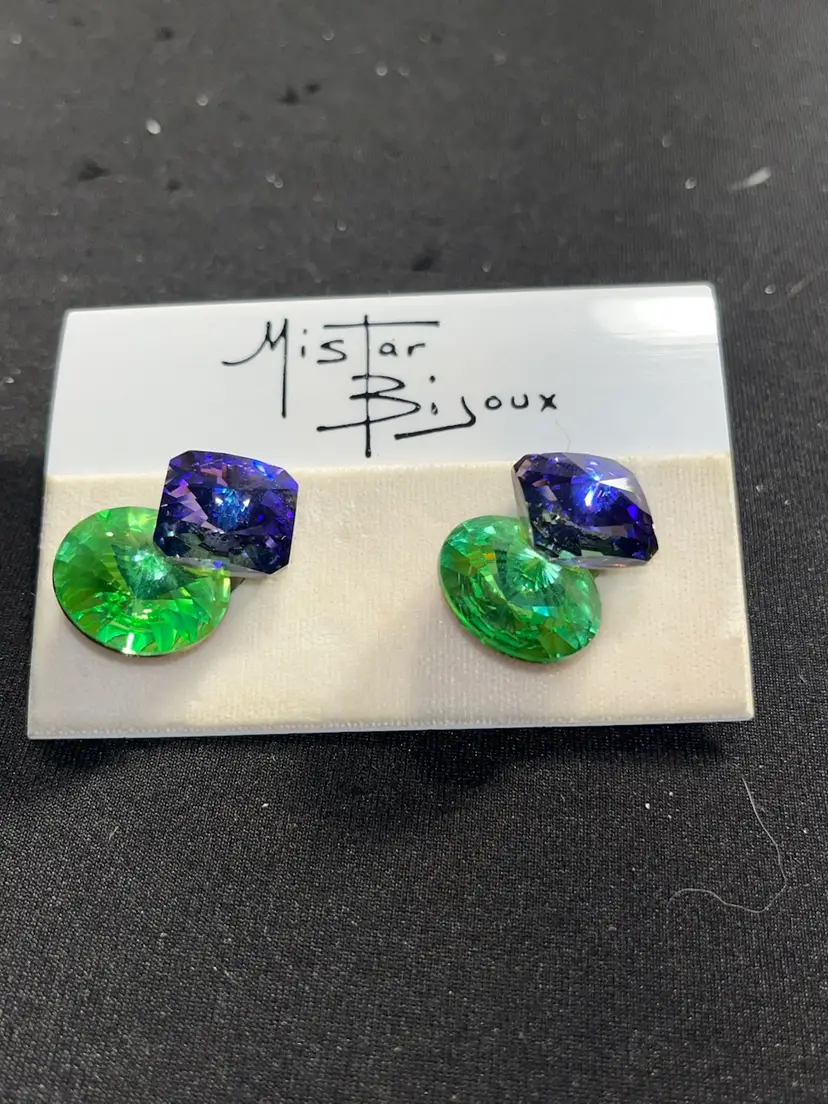SALE! 25% Off! Mistar Bijoux Australian Crystal Earrings