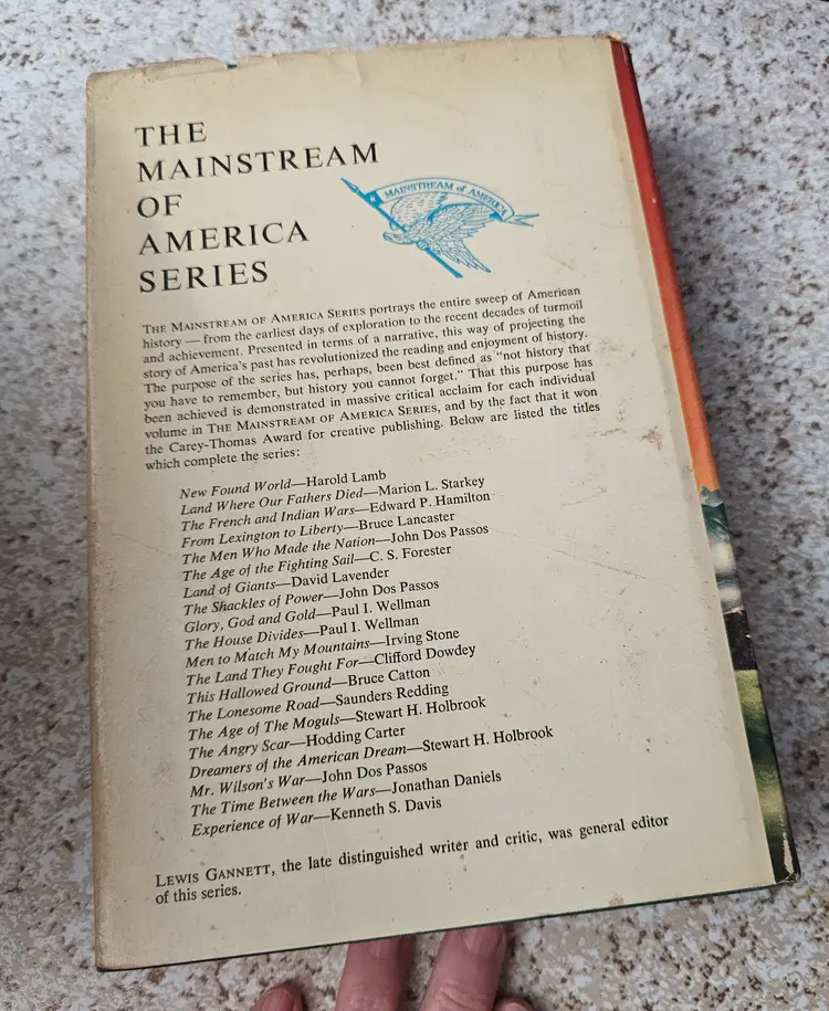 Men To Match My Mountains by Irving Stone, 1956 HC Book w/DJ