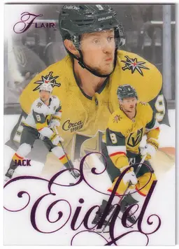 2025-26 Flair Backcheck #136 Jack Eichel Vegas Golden Knights Hockey Card