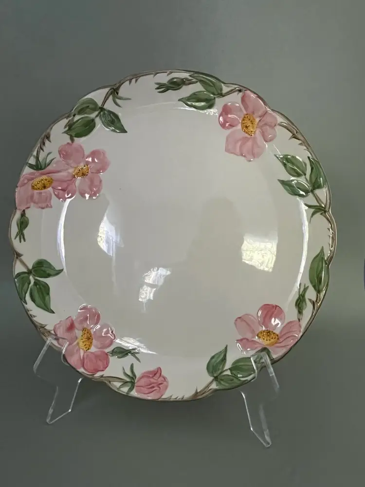 Vintage 1947-1949’s Franciscan Desert Rose 11.5” Chop Plate Serving Platter