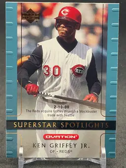 #106 - Ken Griffey Jr. 2022 Upper Deck Ovation Superstar Spotlights