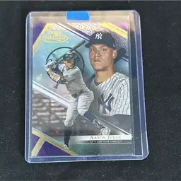 2021 Topps Gold Label Class 2 Purple Aaron Judge /75