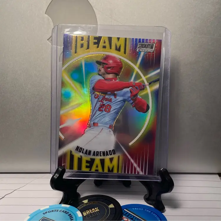 Nolan Arenado Stadium Club Chrome BEAM TEAM