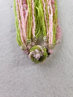 #10 Vintage Glass Necklace