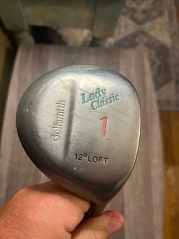 #02 LADIES GOLFSMITH Driver Grafalloy Lady Classic Graphite Blue Shaft.