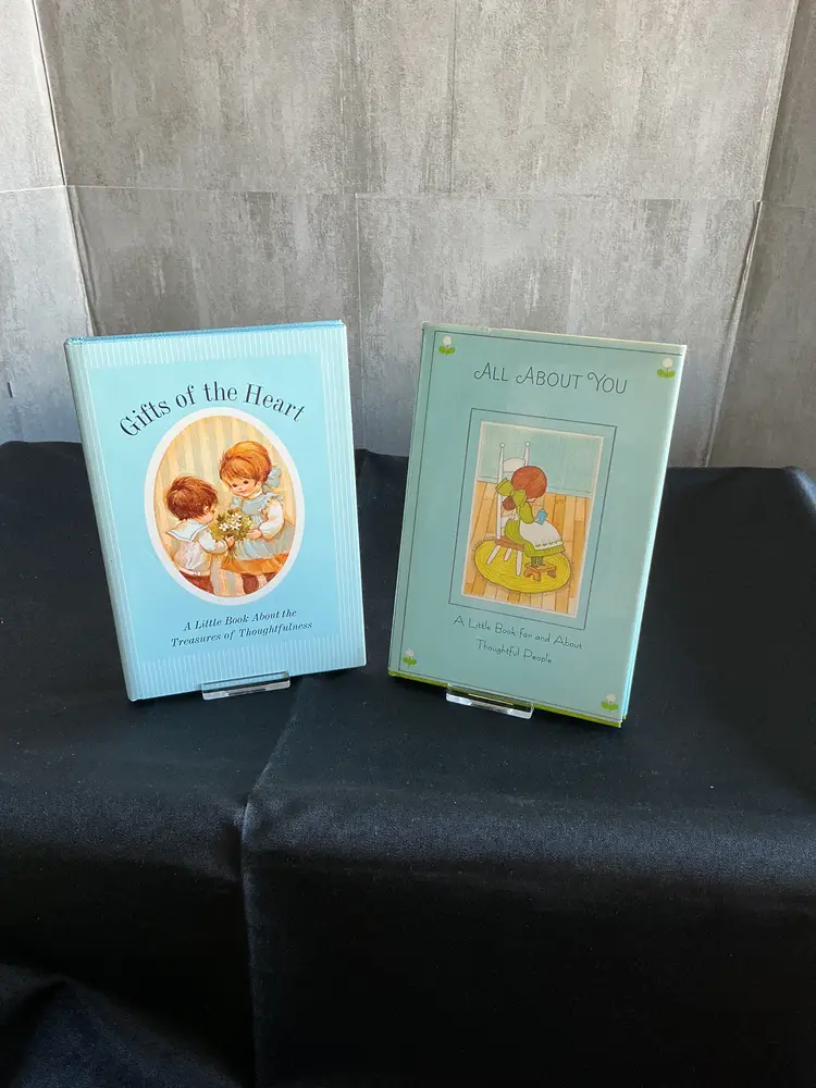 #12 lot of 2 Hallmark with dust jackets