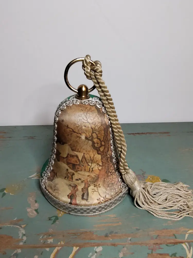 Vintage Musical Velvet Ornament