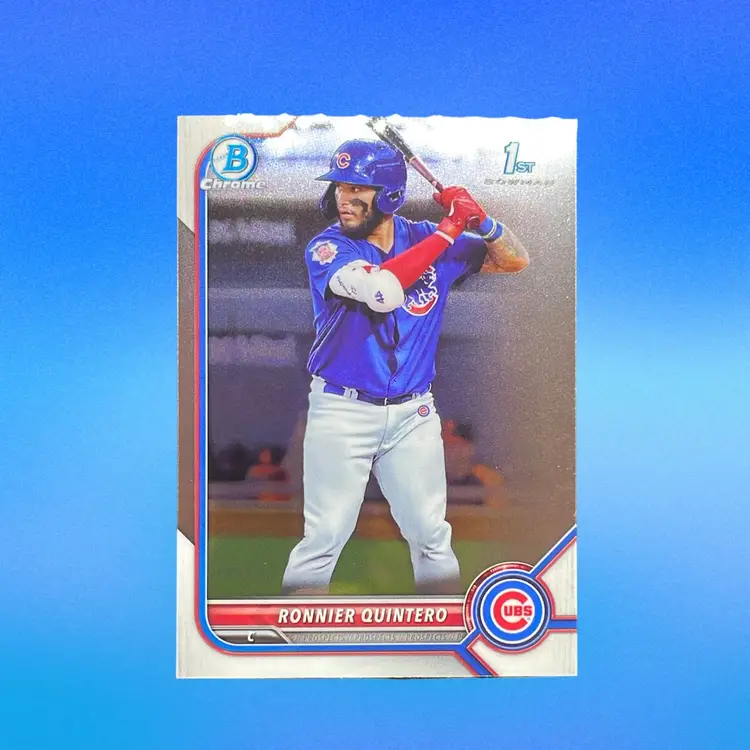 Ronnier Quintero 1st Bowman Prospect Pick-Your-Card 2022 Chicago Cubs