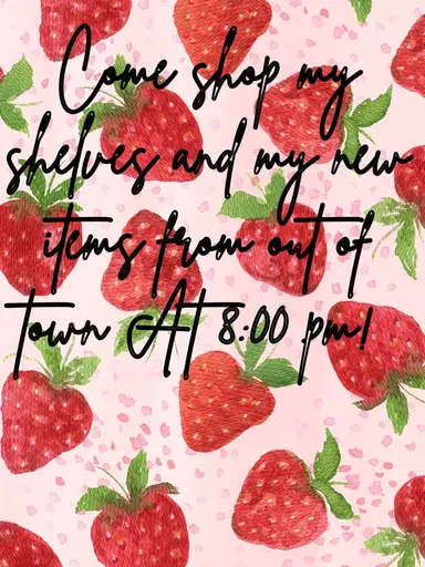 Shop My Shelves In Back