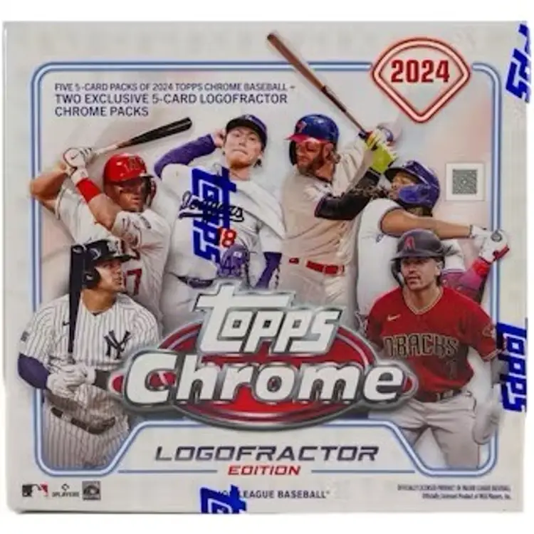 2024 Topps Chrome MLB Logofractor Box - Ripped Live