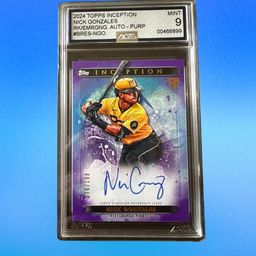 Nick Gonzales RC 2024 Topps Inception Purple Auto 76/199