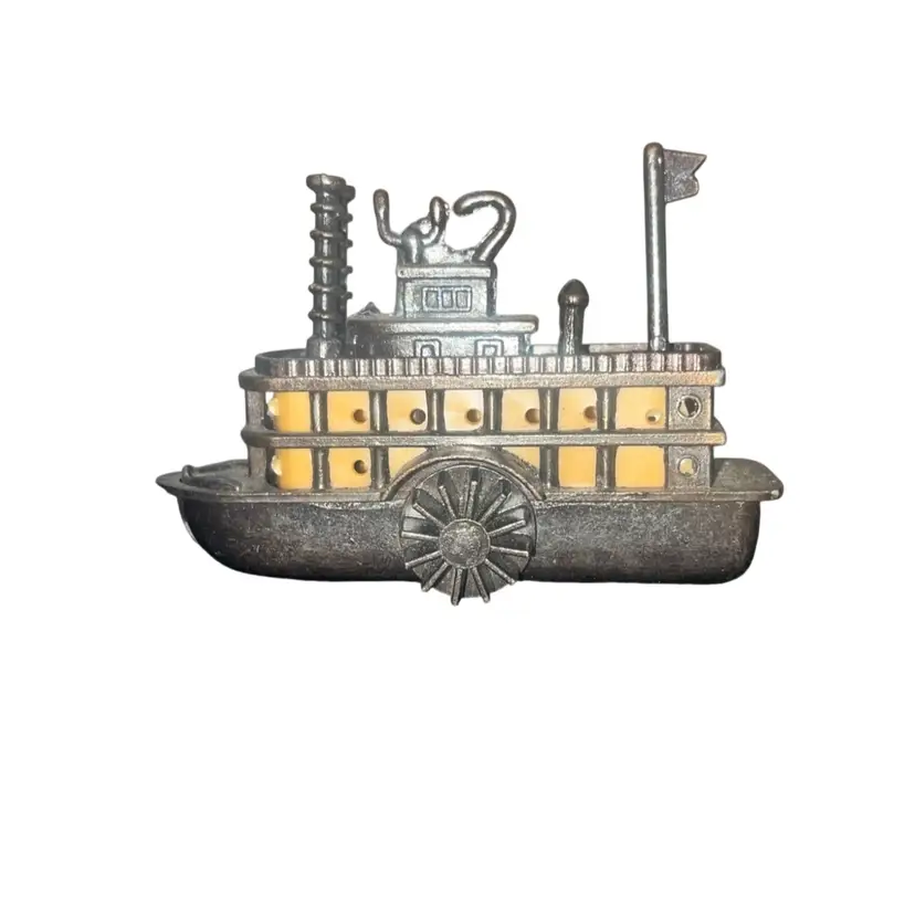 SALE! 25% Off! Vintage Cruise Ship Pencil Die Cast Sharpener 1970s