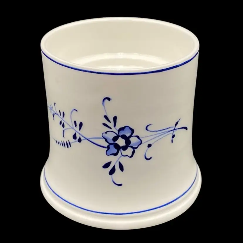 Vintage Villeroy & Boch Mini Hurricane Lamp Base, Vieux Luxembourg Pattern