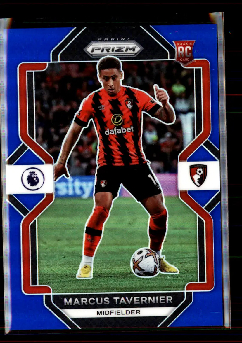 Marcus Tavernier #/175 2022-23 Panini Prizm Premier League Blue Prizm #225 - (2) - AFC Bournemouth