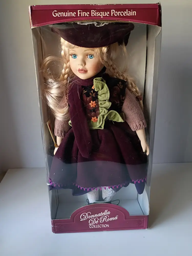 Genuine Porcelain Doll "Donnatella Di Roma Collection"
