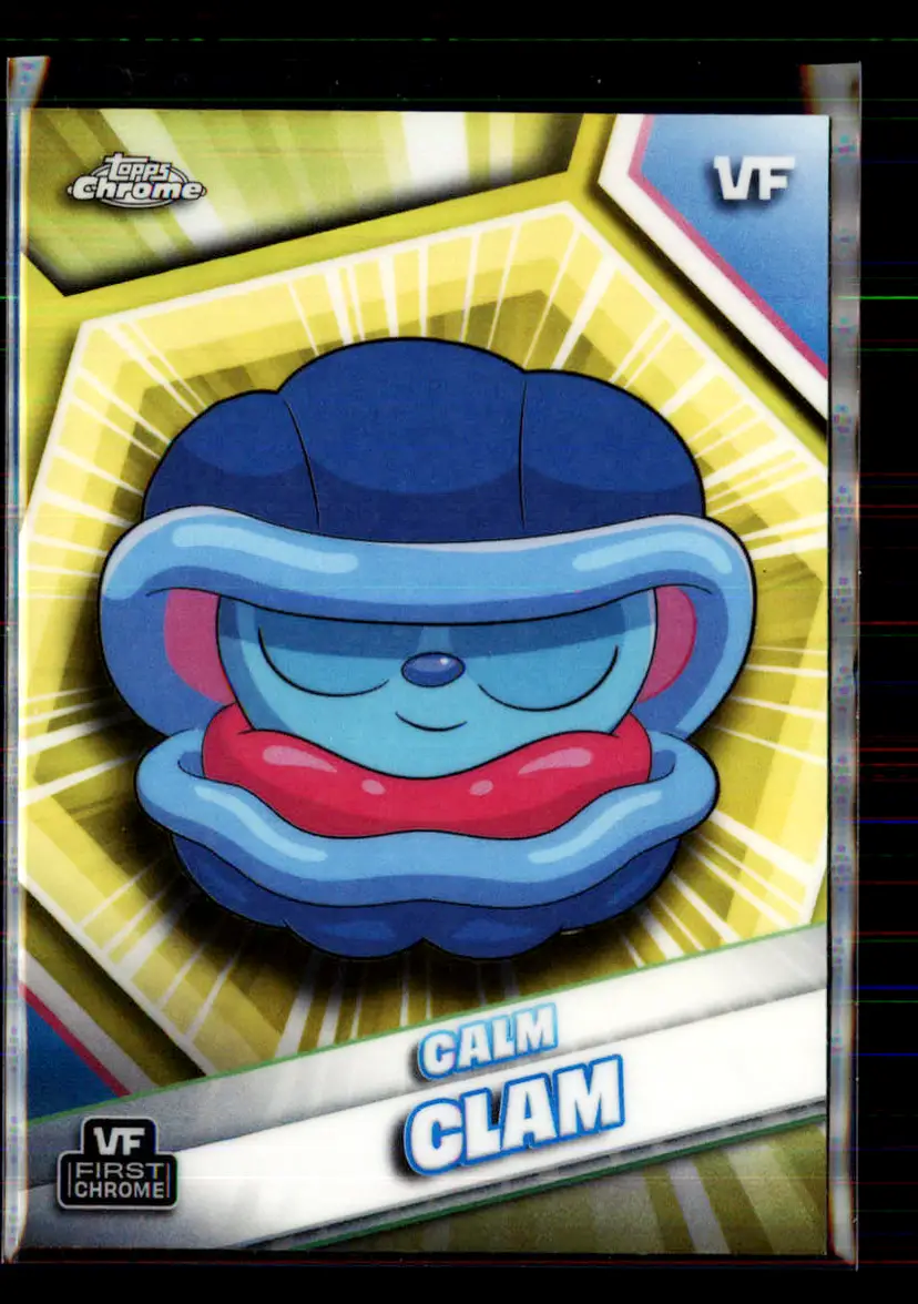 Calm Clam Yellow 2026 Topps Chrome VeeFriends 41 - (143)