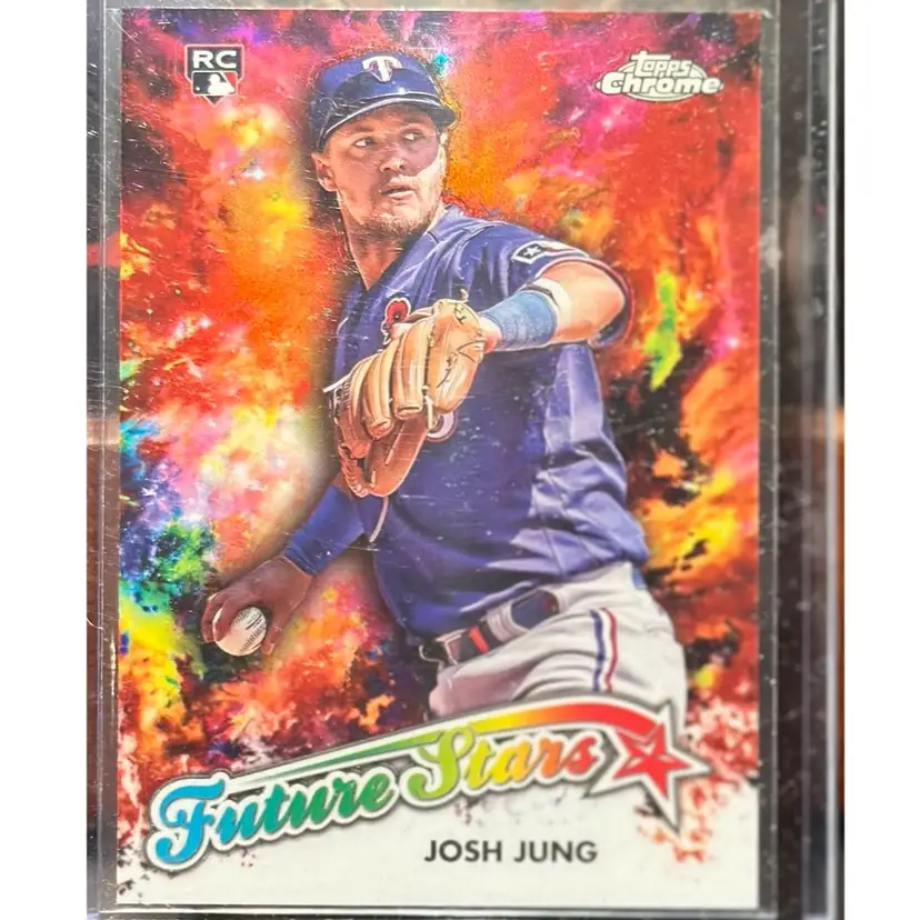 Josh Jung Texas Rangers 2023 Topps Chrome Update Future Stars Rookie Card RC