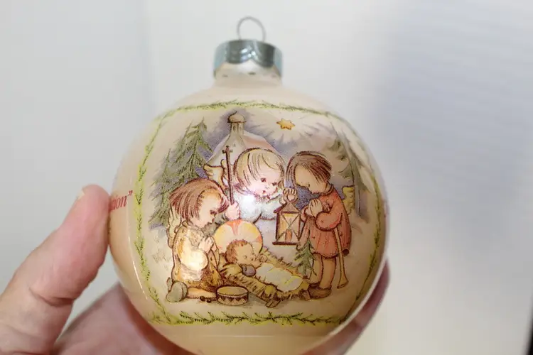 Goebel 1996 "Joyous Celebration" Christmas Ornament Inspired by Berta Hummel