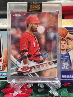 Eugenio Suarez Topps Archives Signature Series 2022