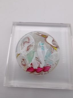 Murano "scramble" paperweight