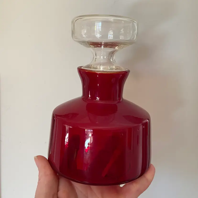 Viking ruby decanter