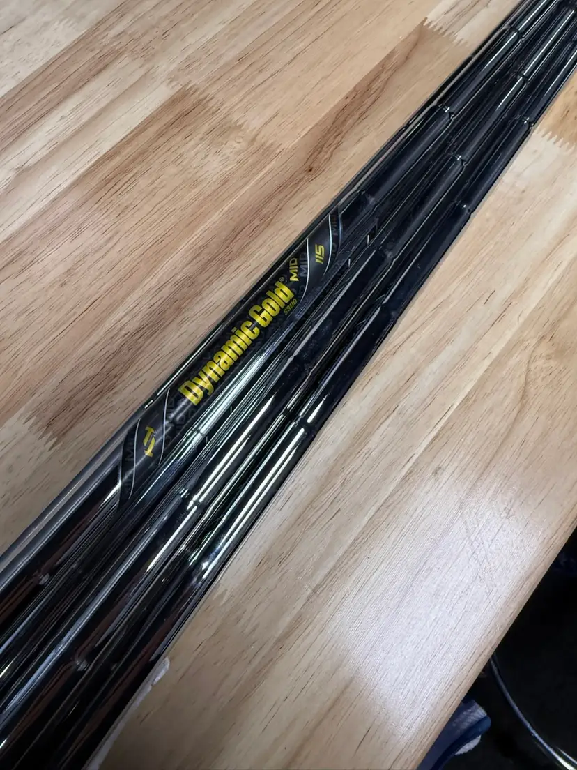 5-GW New Never Gamed Iron Shafts With Golfpride Grips