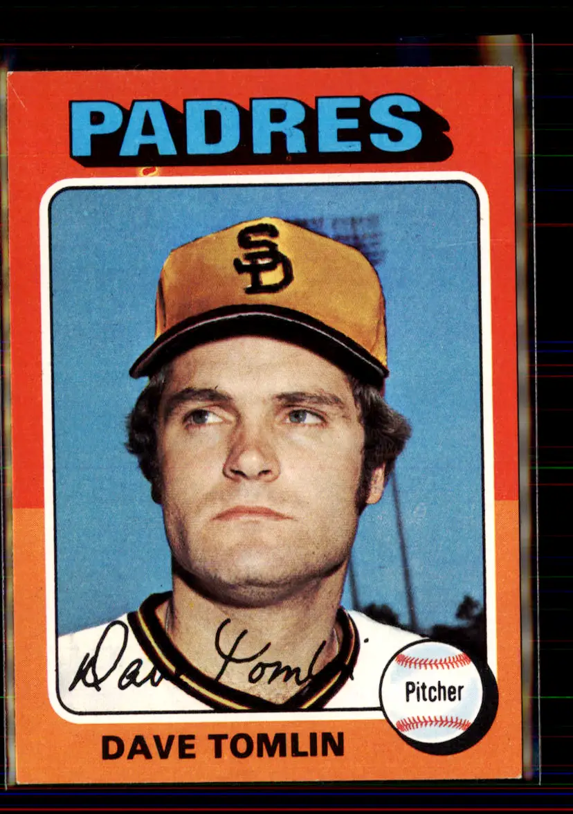 Dave Tomlin 1975 Topps #578 - San Diego Padres - (pk1-95)