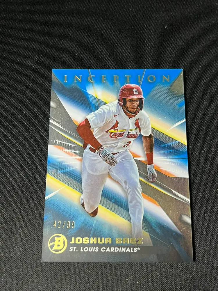 2023 Bowman Inception Joshua Baez /99 St. Louis Cardinals