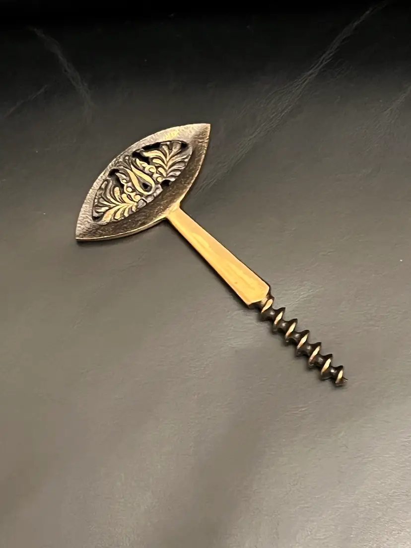 Brass Wine Corkscrew
