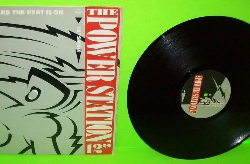 The Power Station Some Like It Hot The Heat Is On Vinyl 12" Record 1985 Robert