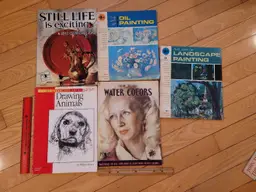 Collection of Vintage Art Books