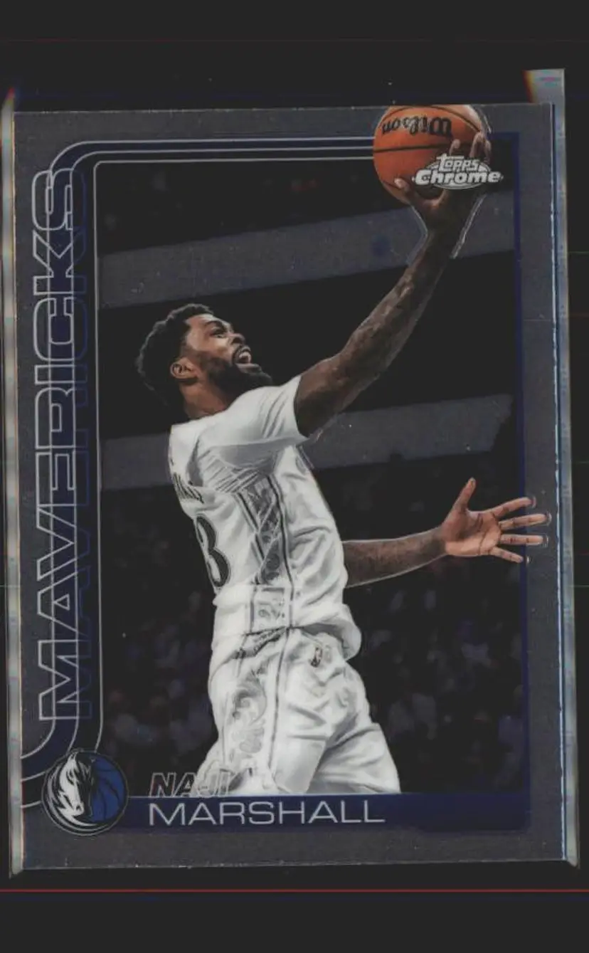 2025-26 Topps Chrome #28 Naji Marshall - (137) - Dallas Mavericks