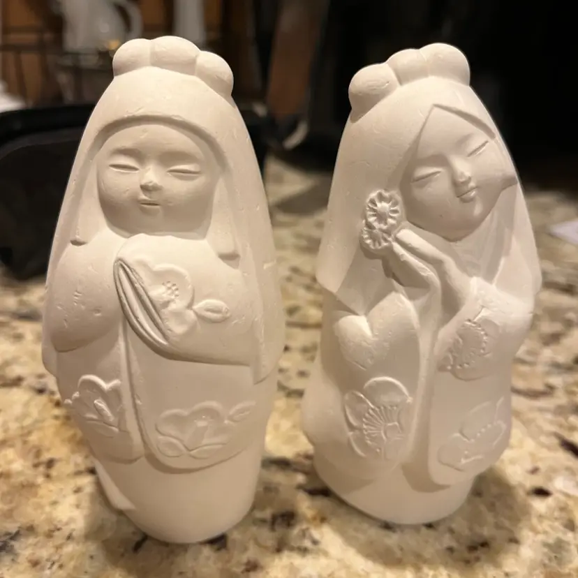 Ceramic Japanese Figures