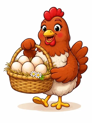 Fowl Play-Hens And Other Critters On Nests