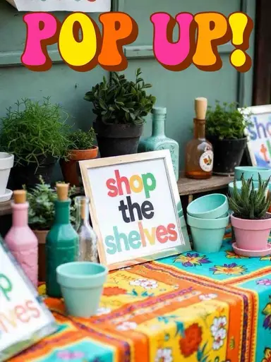Shop The Shelves Pop UP! 