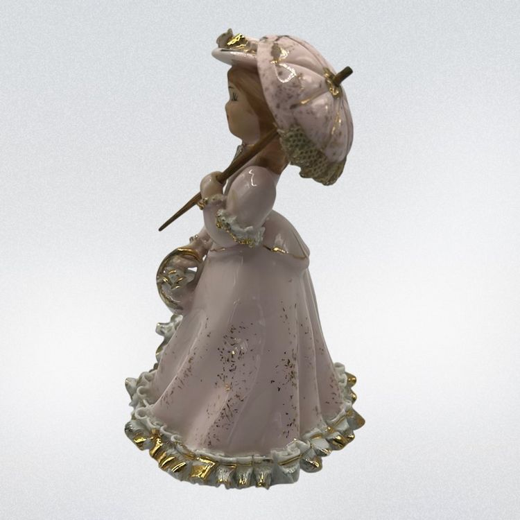 Vantage Lefton Pink Girl Figurine KW10307
