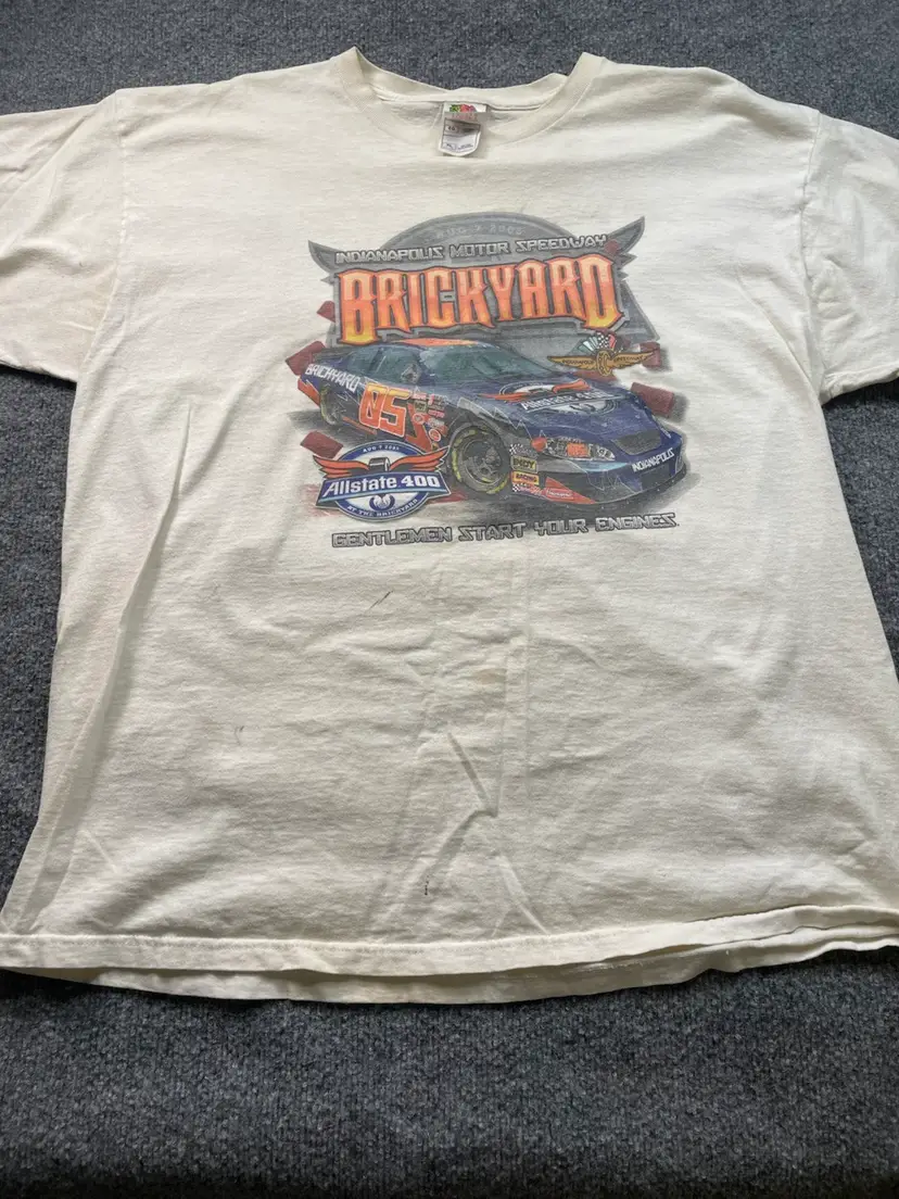 Vintage 2005 Indianapolis Motor Speedway Brickyard T-Shirt Size Xl