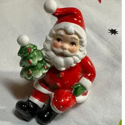 Napco Ceramic Santa