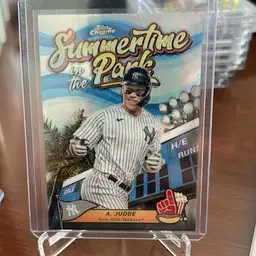 2024 Topps Chrome - Summertime in the Park Aaron Judge #SITP-3