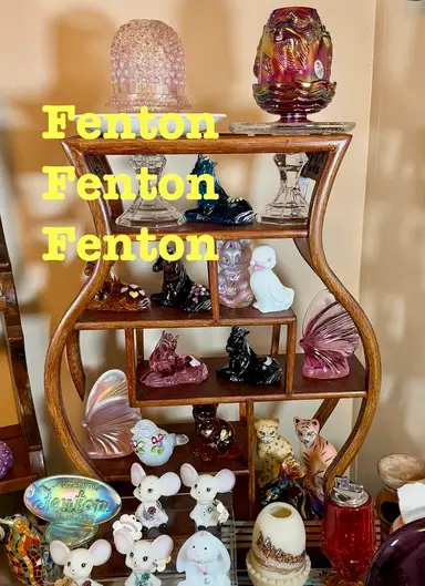 Fenton ! Fairy Lamp - Cats - Mouse - Horses - Custard All The Fenton!