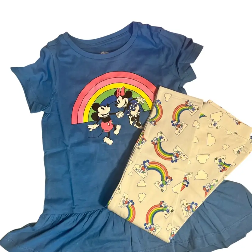 #01 New 4T Disney 2pc set- Blue