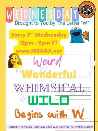 W is for Wednesday with Auntie Q's