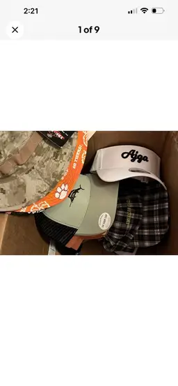New Lot Of 20 Men’s Hats Caps Bucket Tommy Bahama NCAA And More