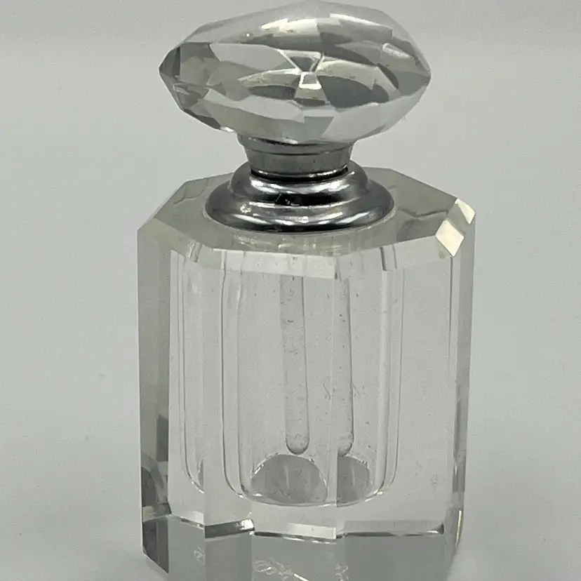 Oleg Cassini Crystal Perfume Bottle