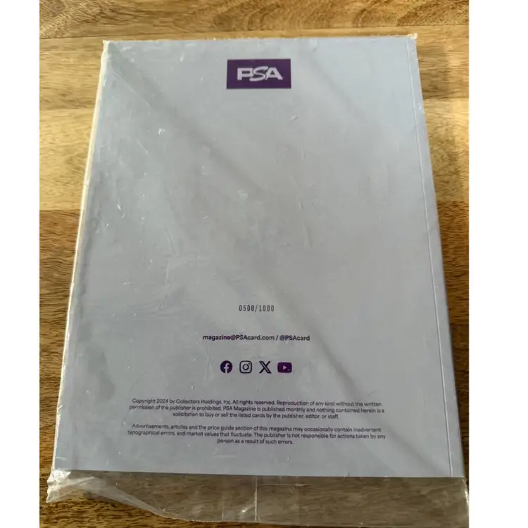 Kobe Bryant - Los Angeles Lakers - PSA Magazine August 2024 - Variation Cover 500/1000