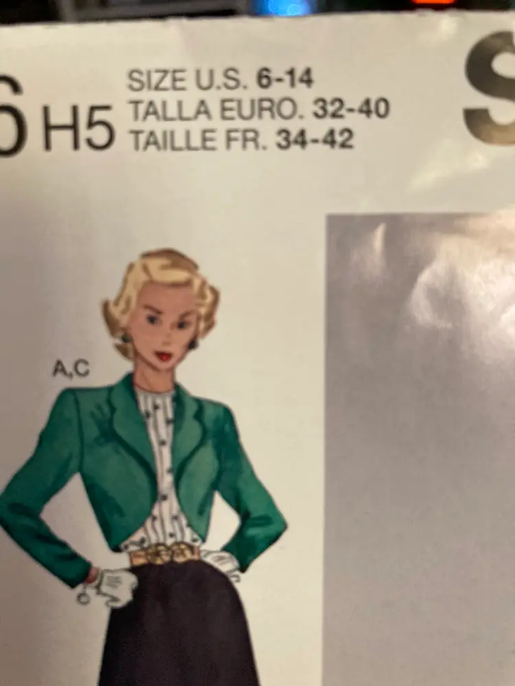 Vintage Simplicity R10156 h5 1940s Sewing Pattern - Uncut