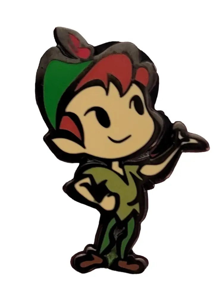Disney 2016 Stylized Character Cutie Peter Pan Trade Pin E720