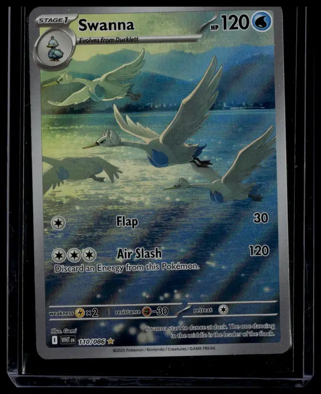 Swanna - 110/086  Rare - Pokémon TCG