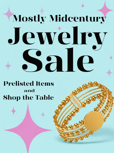 Vintage jewelry w Mostly Midcentury 